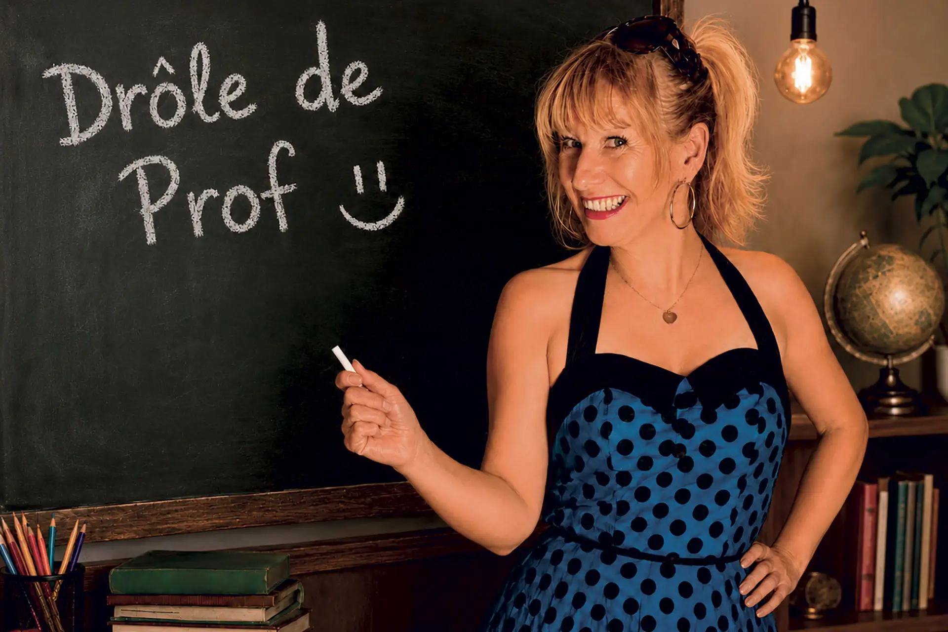Marion Pic dans Drôle de Prof ! à Montagny-les-Lanches